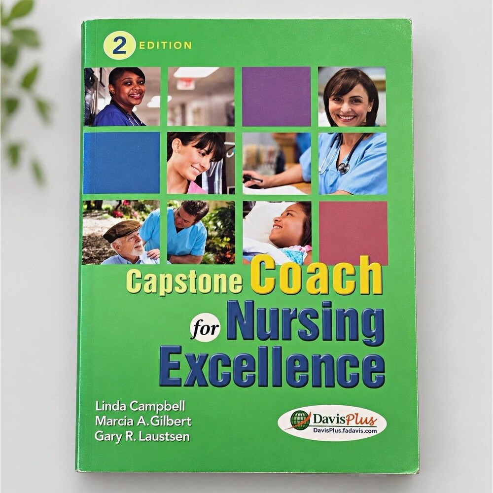 DavisPlus Capstone Coach for Nursing Excellence 2nd Edition Study Guide PB 2014